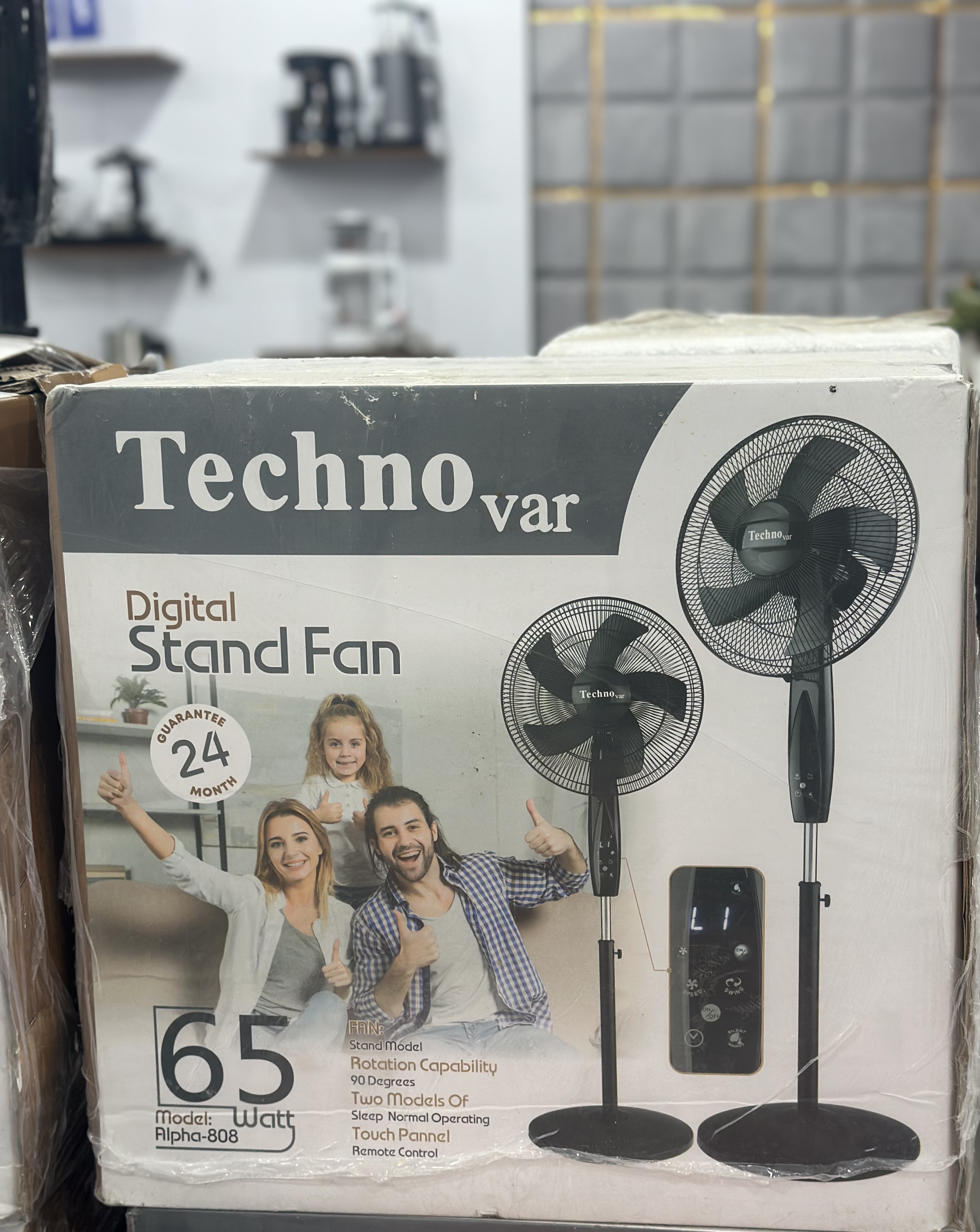 پنکه ایستاده تکنو(techno) مدل آلفا ۸۰۸