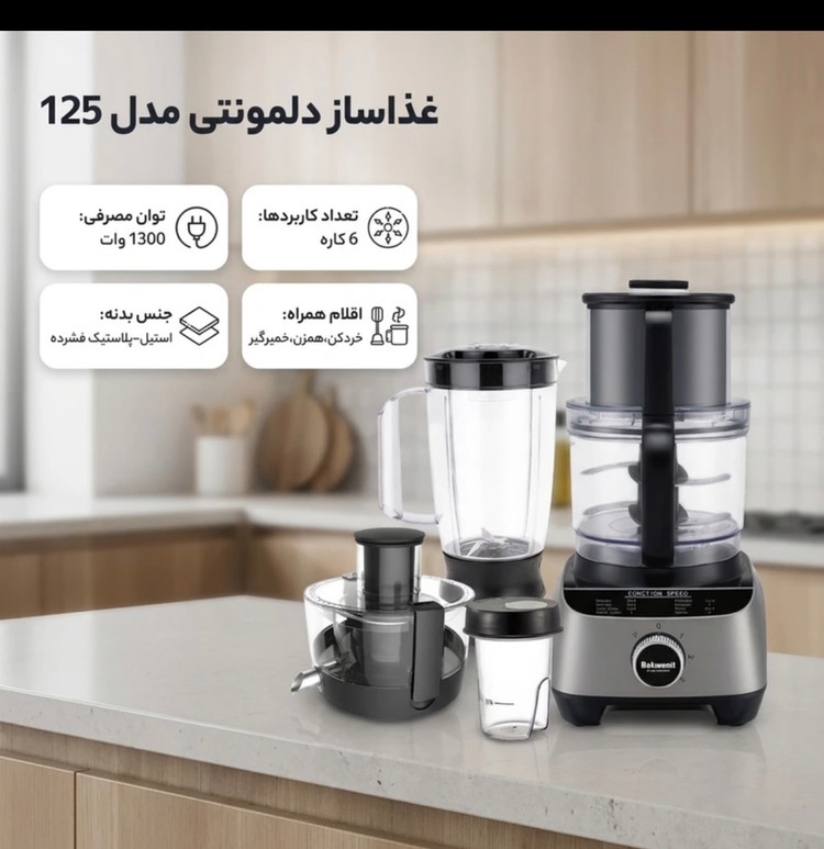 غذاساز دلمونتی DL125